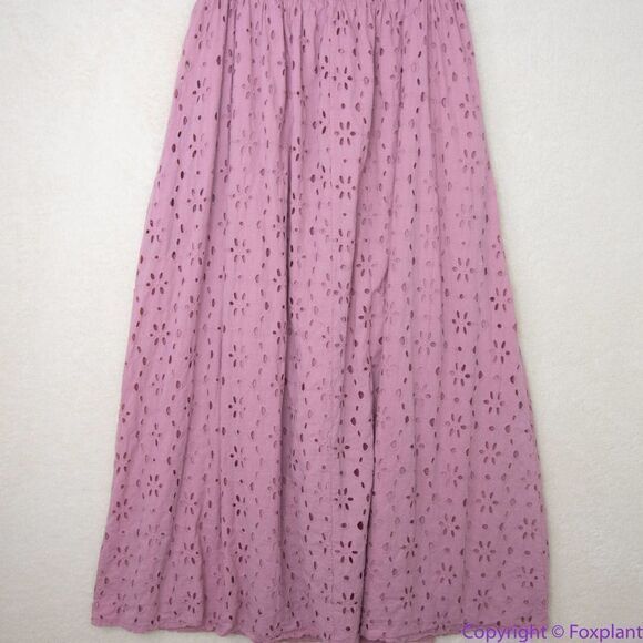 Eloquii Eyelet Tie Front Maxi‎ Dress, 22 - Picture 8 of 16